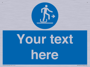 Custom Alighting from a toboggan to the right